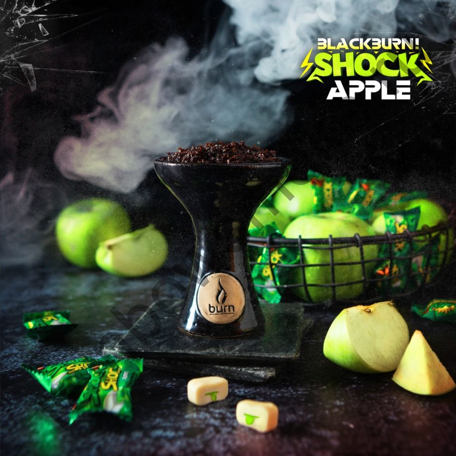 Black Burn 25 гр - Apple Shock (Кислое Яблоко)