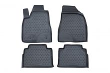 Коврики в салон LEXUS RX350 2003-2009, 4 шт. (полиуретан, серые)