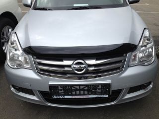 Дефлектор капота темный NISSAN ALMERA 2013-2018, шт