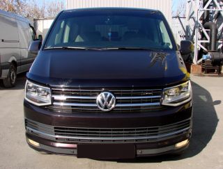 Дефлектор капота темный VOLKSWAGEN T6 2015-, шт