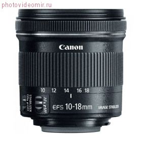 Объектив Canon EF-S 10-18mm f/4.5–5.6 IS STM