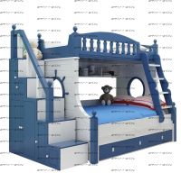 Кровать двухъярусная домик Принцесса Fantasy №IR11