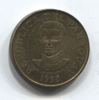 50 гуарани 1998 года Парагвай