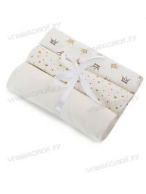ММ Подарочные пеленки 120х100 (кулирка)  Набор из 3х пеленок