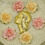 Брошь "Девушка в мечтах" (США)