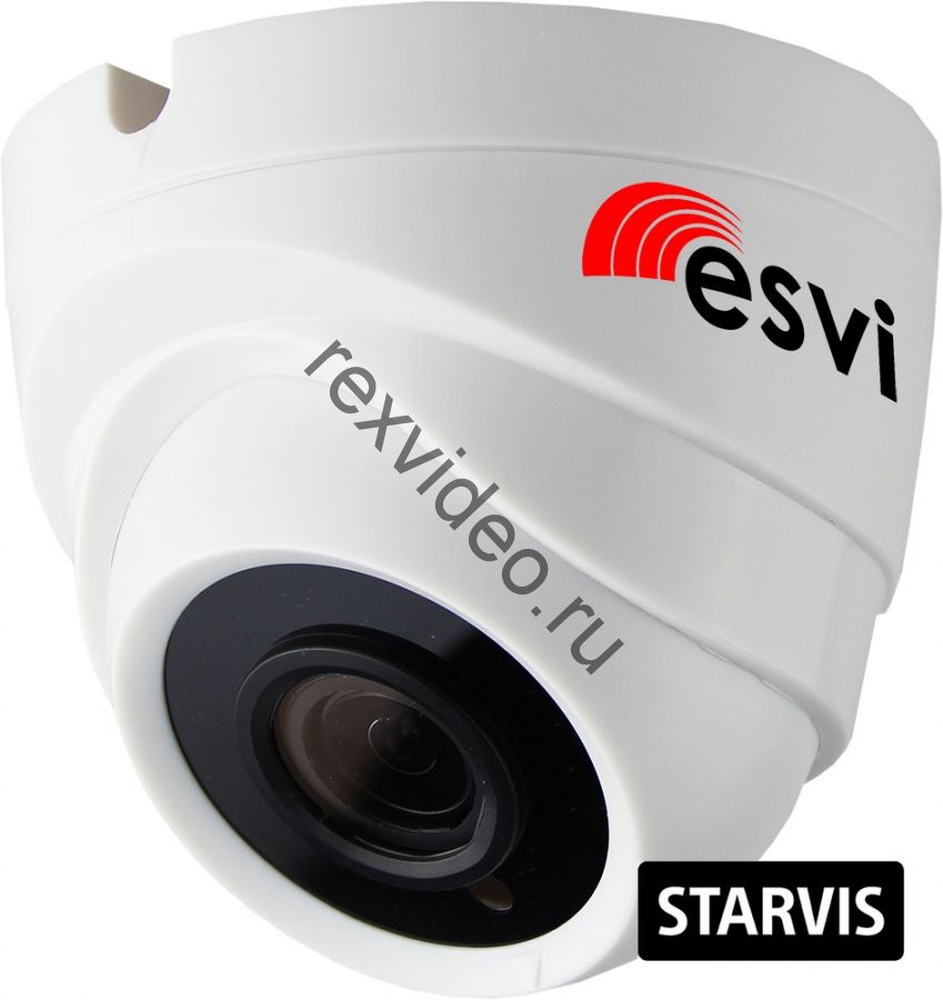 Внутренняя IP (2 Mp, 2,8мм, Sony STARVIS IMX307, аудио вход )  EVC-DL-SL20-A (BV)