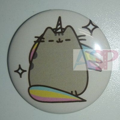 Значок (Средний 37 мм) Pusheen the cat