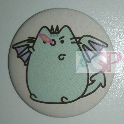 Значок (Средний 37 мм) Pusheen the cat