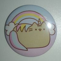 Значок (Средний 37 мм) Pusheen the cat