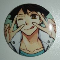 Значок (Средний 37 мм) Haikyuu