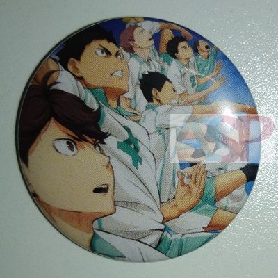 Значок (Средний 37 мм) Haikyuu