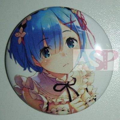 Значок (Средний 37 мм) Re Zero kara Hajimeru Isekai Seikatsu