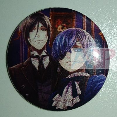 Значок (Средний 37 мм) Black Butler