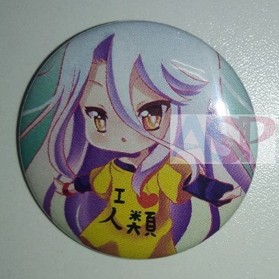 Значок (Средний 37 мм) No Game No Life