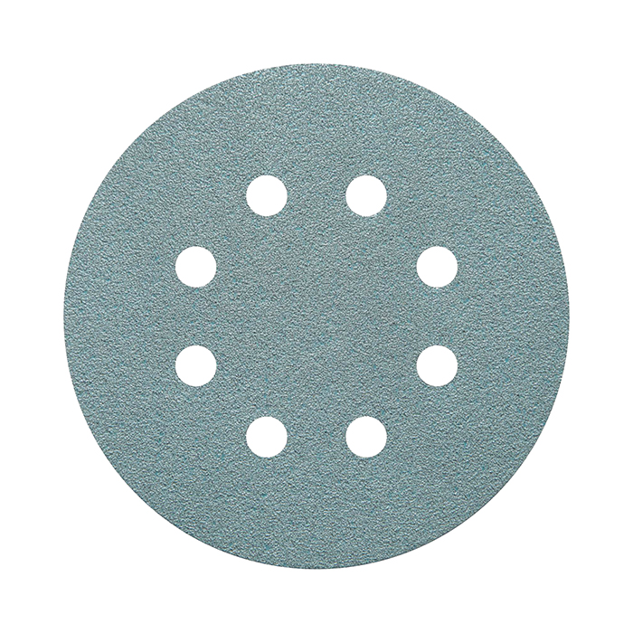 Sia Abrasives siaflex 1948 Шлифовальный круг на липучке 125мм., 8 отверстий, P80, в упаковке 50шт.