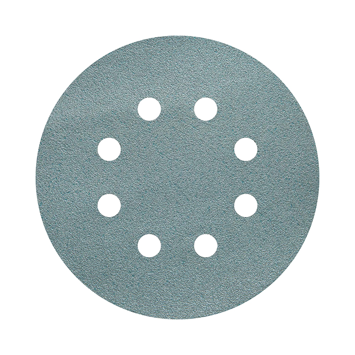 Sia Abrasives siaflex 1948 Шлифовальный круг на липучке 125мм., 8 отверстий, P100, в упаковке 50шт.