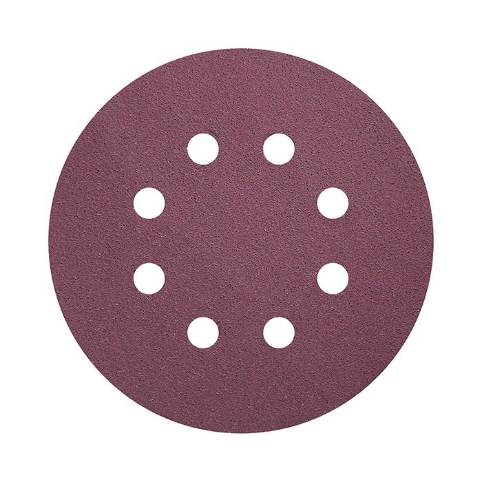 Sia Abrasives siaspeed 1950 Шлифовальный круг на липучке 125мм., 8 отверстий, P80, в упаковке 50шт.