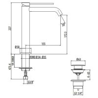 смеситель Gattoni Circle Two 9146 схема