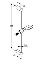 Душевой гарнитур Kludi Logo 1S 6816005-00 схема 2