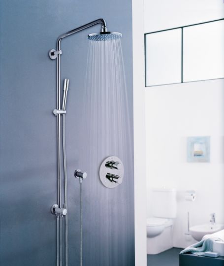 Душевой гарнитур Grohe Rainshower 27058000 с верхним душем ФОТО