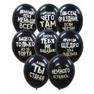 Шар (12''/30) Оскорбительное поздравление 2.