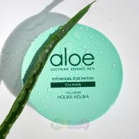 Holika Holika  Успокаивающие гидрогелевые патчи с алоэ Aloe Soothing Essence 80% Hydrogel Eye Patch Calming