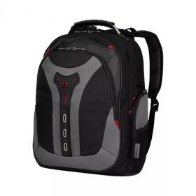 Рюкзак Wenger 17", черный/серый, 37x24x48 см, 25 л