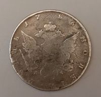 1 рубль 1786 года СПБ