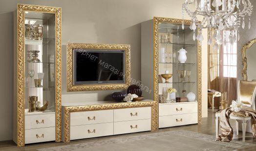 Комод большой Тиффани Премиум золото