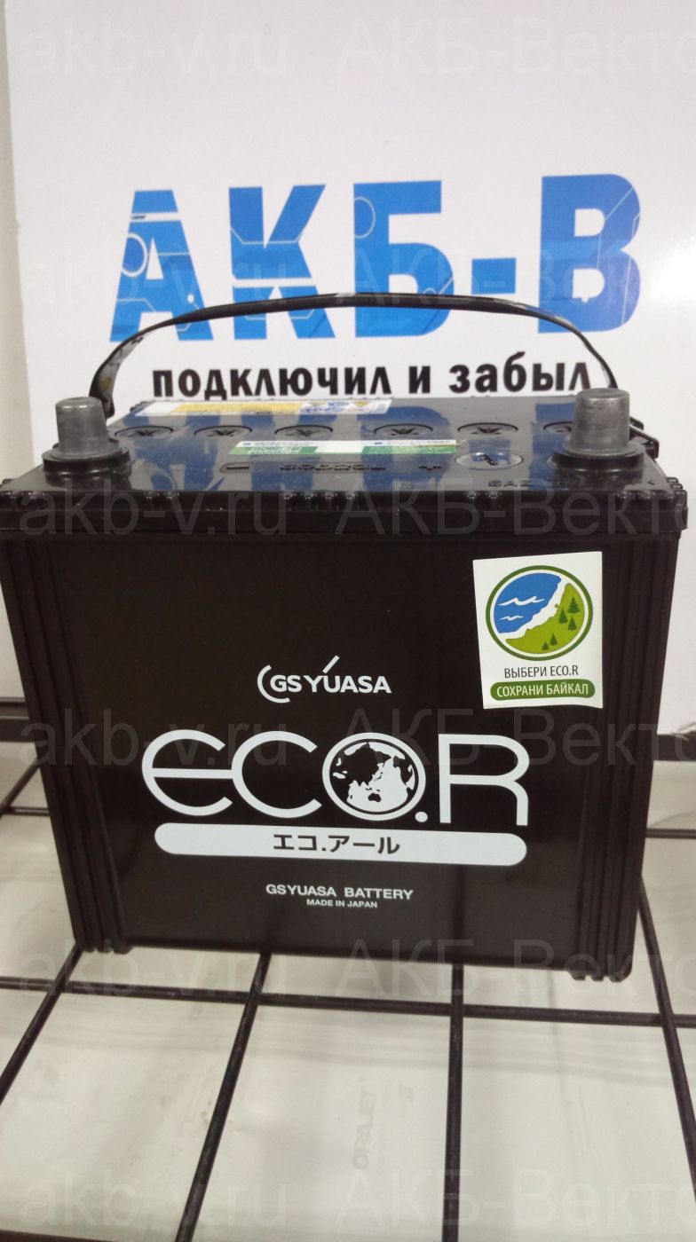 АКБ GS YUASA ECO.R EC 60D23 60Ач 450А(CCA)  пр.Япония оригинал