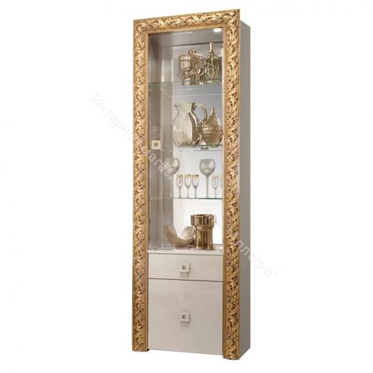 Тумба телевизионная 1,6 м с тремя ящиками и двумя дверями Тиффани Премиум