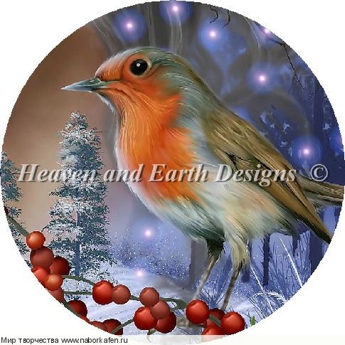 HAECRMQS 1656 QS Spirit of Winter Robin