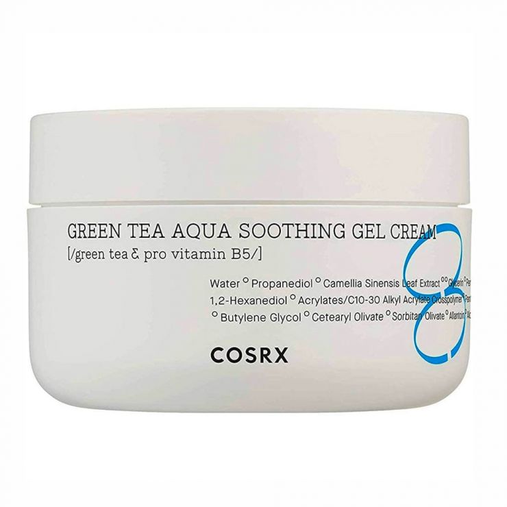 CosRX Успокаивающий гель-крем с зелёным чаем Green Tea Aqua Soothing Gel Cream, 50 мл
