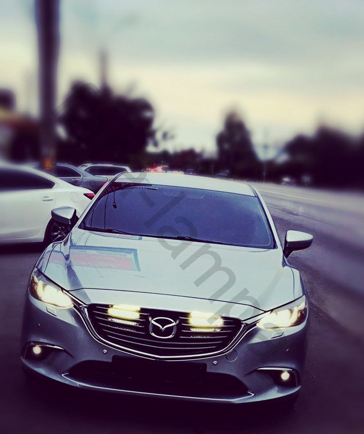 Светодиодная фары вспышки под решетку 2 шт.