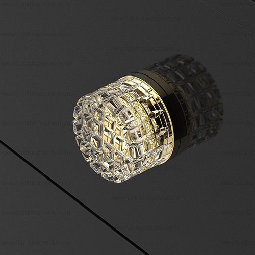 Мебельная ручка-кнопка Glass Design Carre