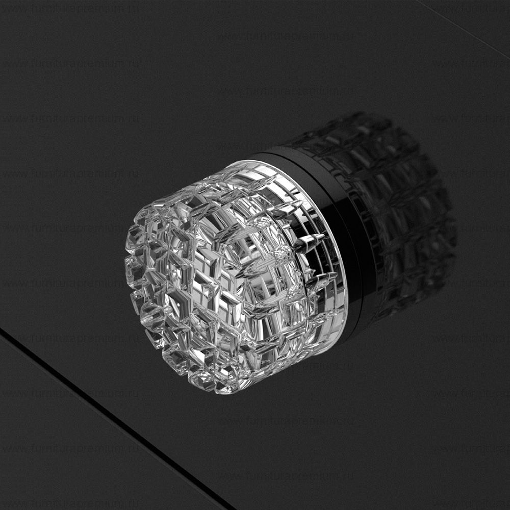 Мебельная ручка-кнопка Glass Design Carre