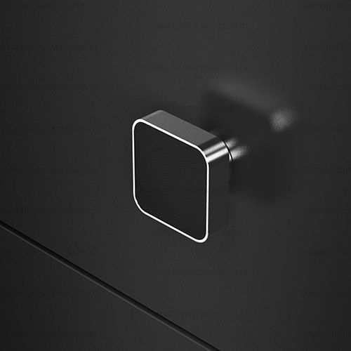 Мебельная ручка-кнопка Glass Design Cuoio 30 мм