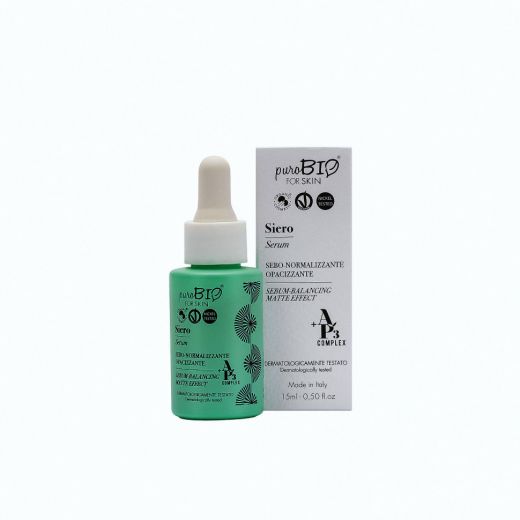 PuroBio - Сыворотка для жирной кожи/Serum sebum-balancing matte effect, 15мл
