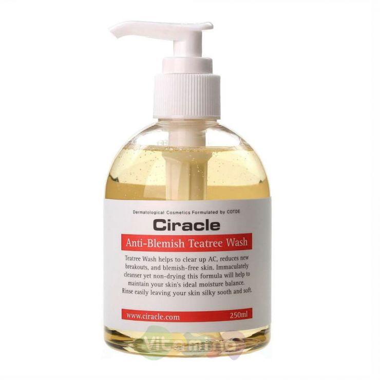 Ciracle Средство для умывания Ciracle Anti Blemish Teatree Wash, 250 мл