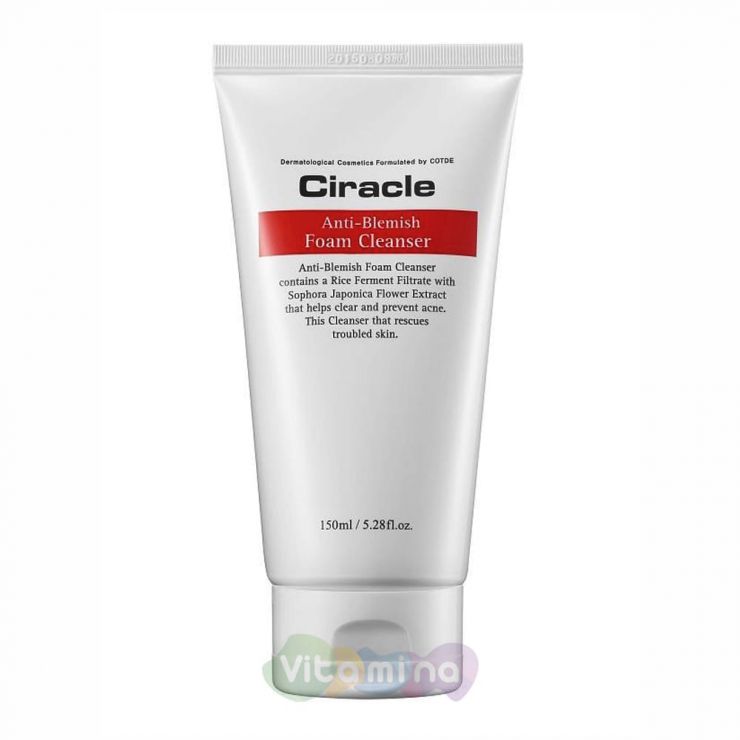 Сiracle Anti Blemish Foam Cleanser - Пенка для умывания для проблемной кожи