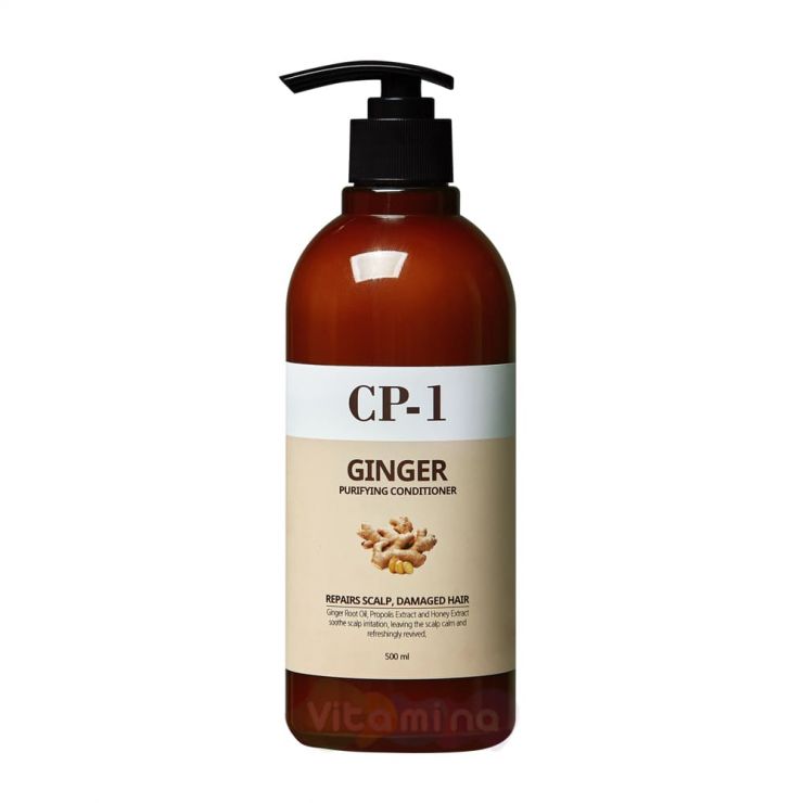 Esthetic House Восстанавливающий кондиционер для волос с экстрактом имбиря Ginger Purifying Conditioner, 500 мл