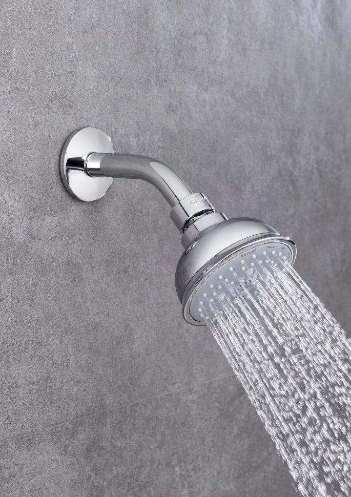 Верхний душ Grohe New Tempesta Rustic 100 IV 26089001 (26089000) с душевым кронштейном схема 6