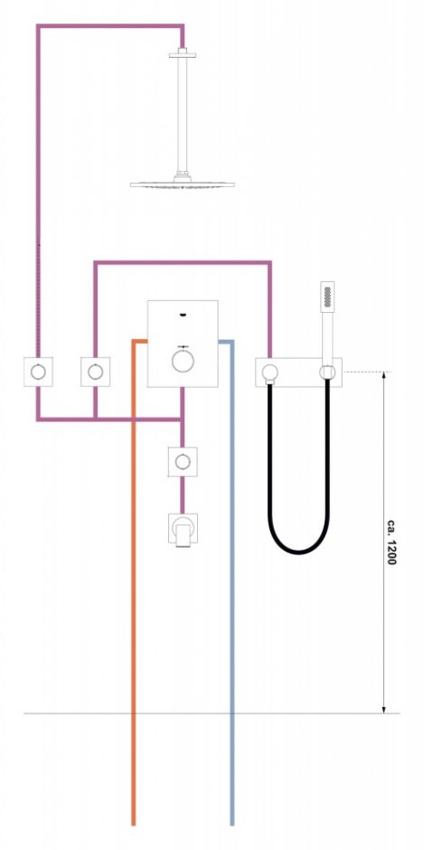 Верхний душ Grohe Rainshower F-series 27271000