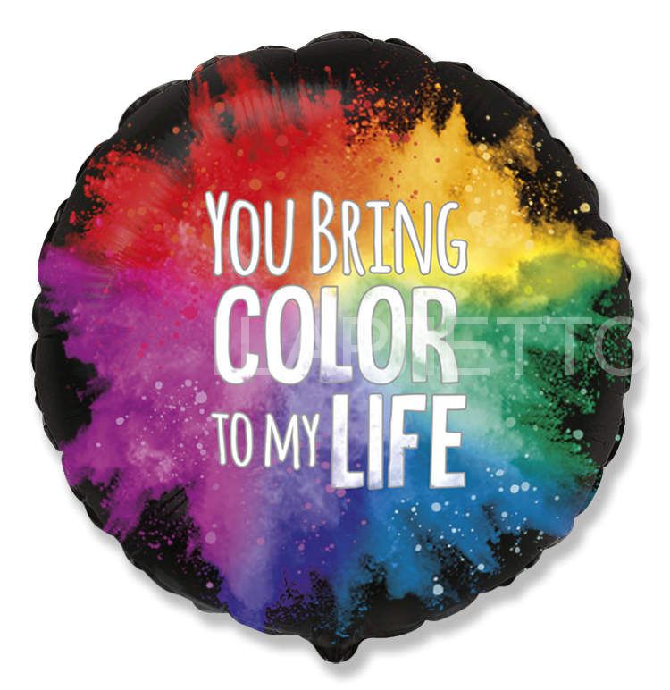Круг "You Bring Color to my Life"
