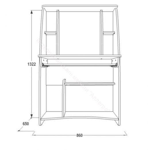 Компьютерный стол "Фант" СК-3