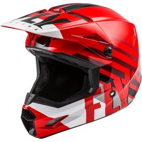 Fly Racing Kinetic Thrive Red/White/Black шлем внедорожный