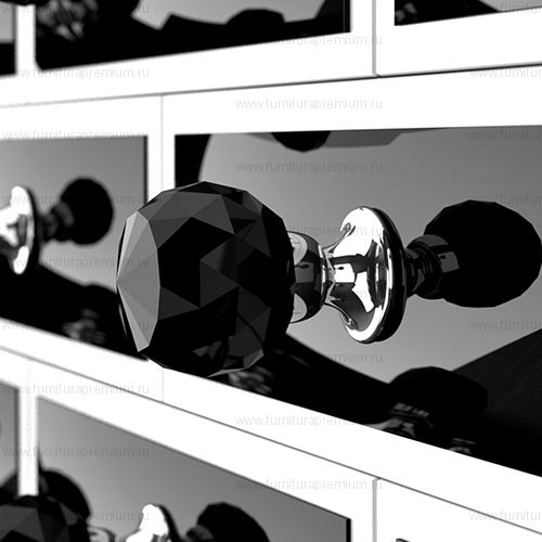 Мебельная ручка-кнопка Glass Design Geo Pull