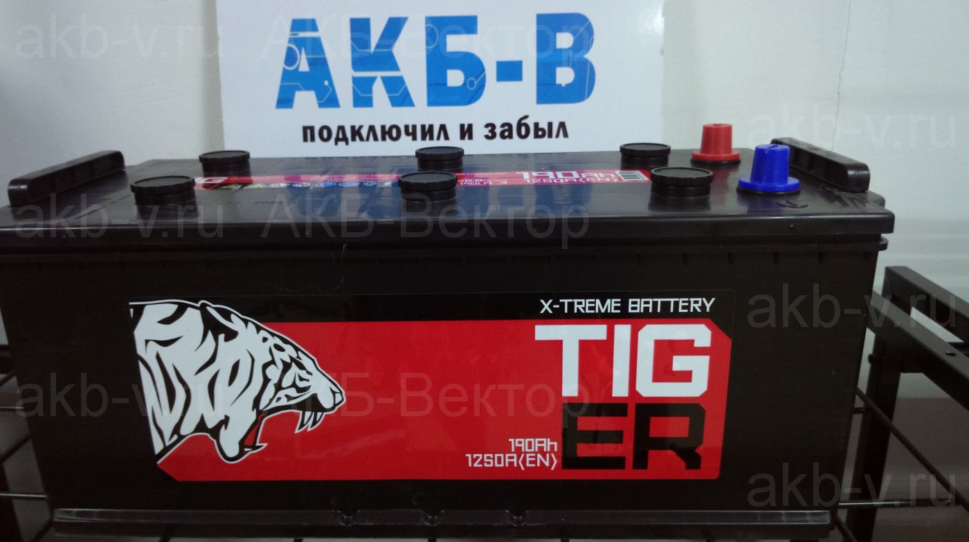 Tiger X-Treme 190Ач 1100А(EN)