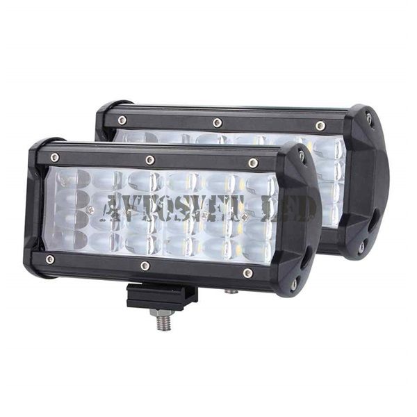 Светодиодная фара AS4D-144W flood ближний, с границей света