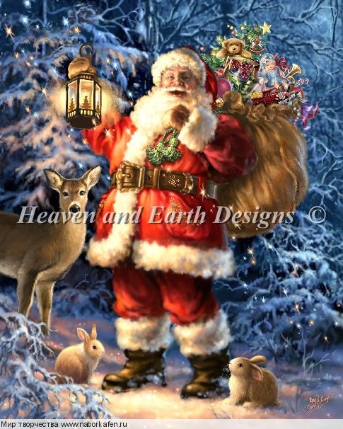 HAEDJG 9816 Woodland Santa